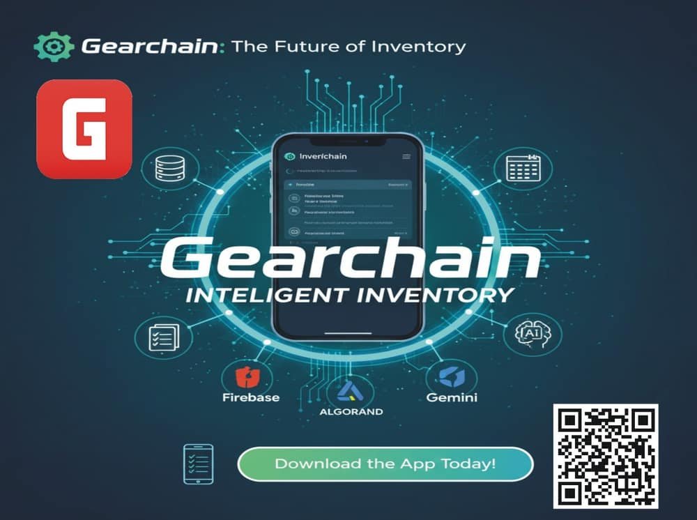 Gearchain inventory app — one of our published mobile apps