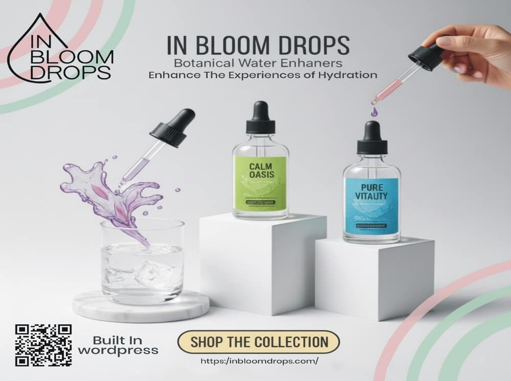 InBloom Drops subscription shop — one of our website projects