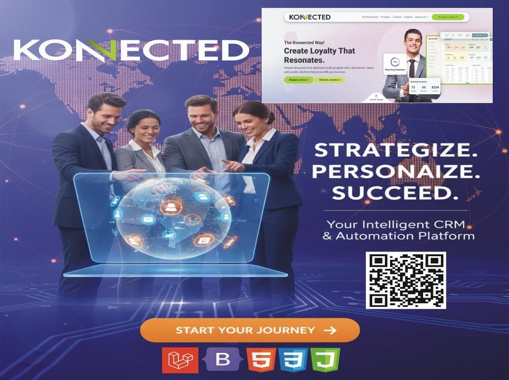 Konnected — corporate site rebuilt and now ranking on page one