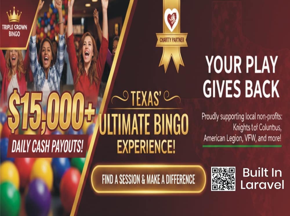 Triple Crown Bingo – Venue Group website built by AKTechForce